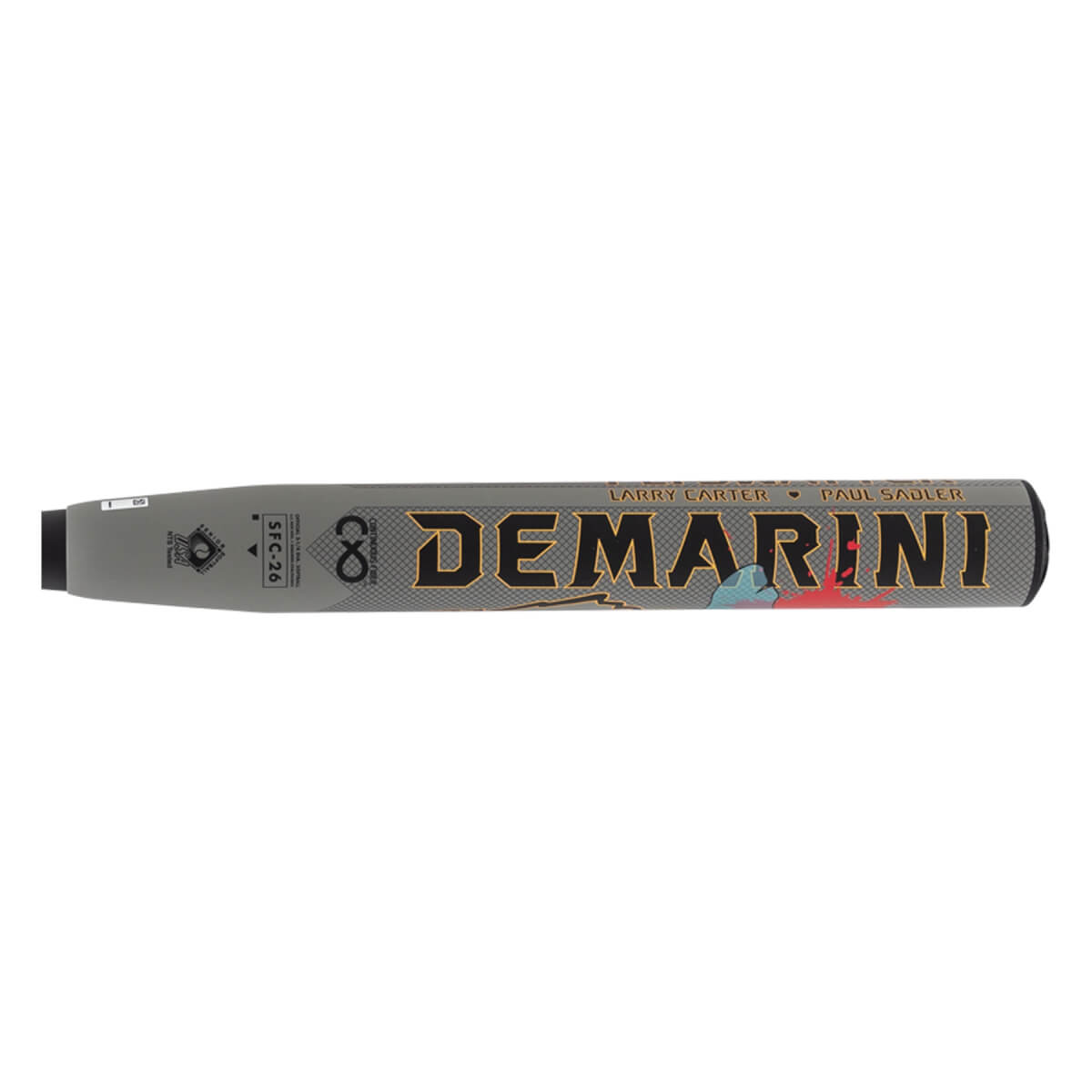 2026 DeMarini Flyswatter 13" Midloaded SSUSA Slow Pitch Softball Bat: WBD2626010: Image #454833