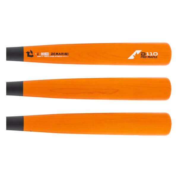 DeMarini D110 Pro Maple Wood Composite Baseball Bat: WBD2372010: Image #458766