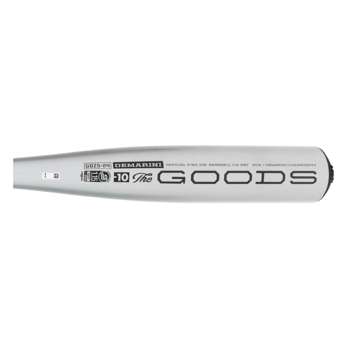 DeMarini The Goods -10 USSSA Baseball Bat: WBD2469010: Image #437926