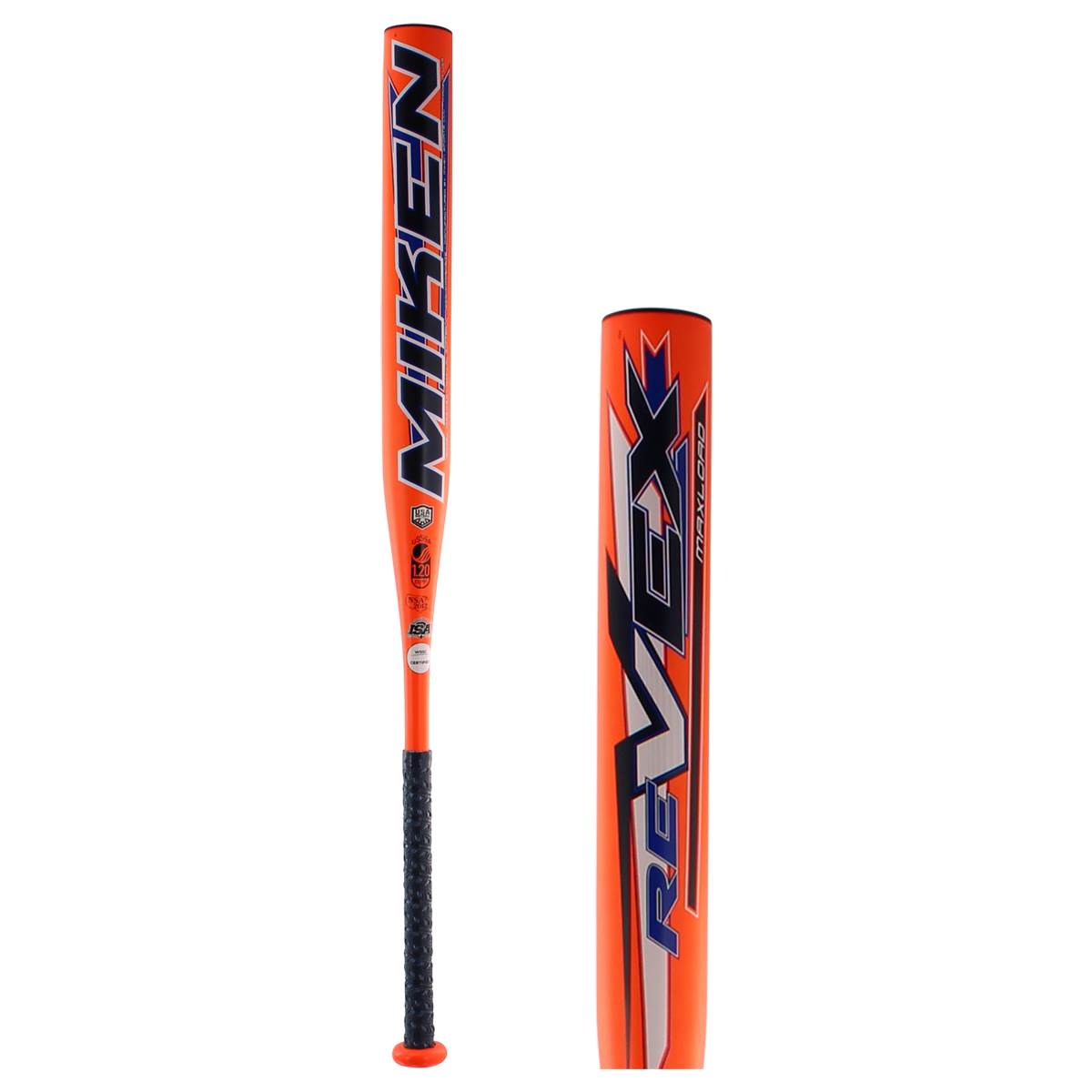 Miken RevEx Maxload ASA / USSSA Slow Pitch Softball Bat (MREV20