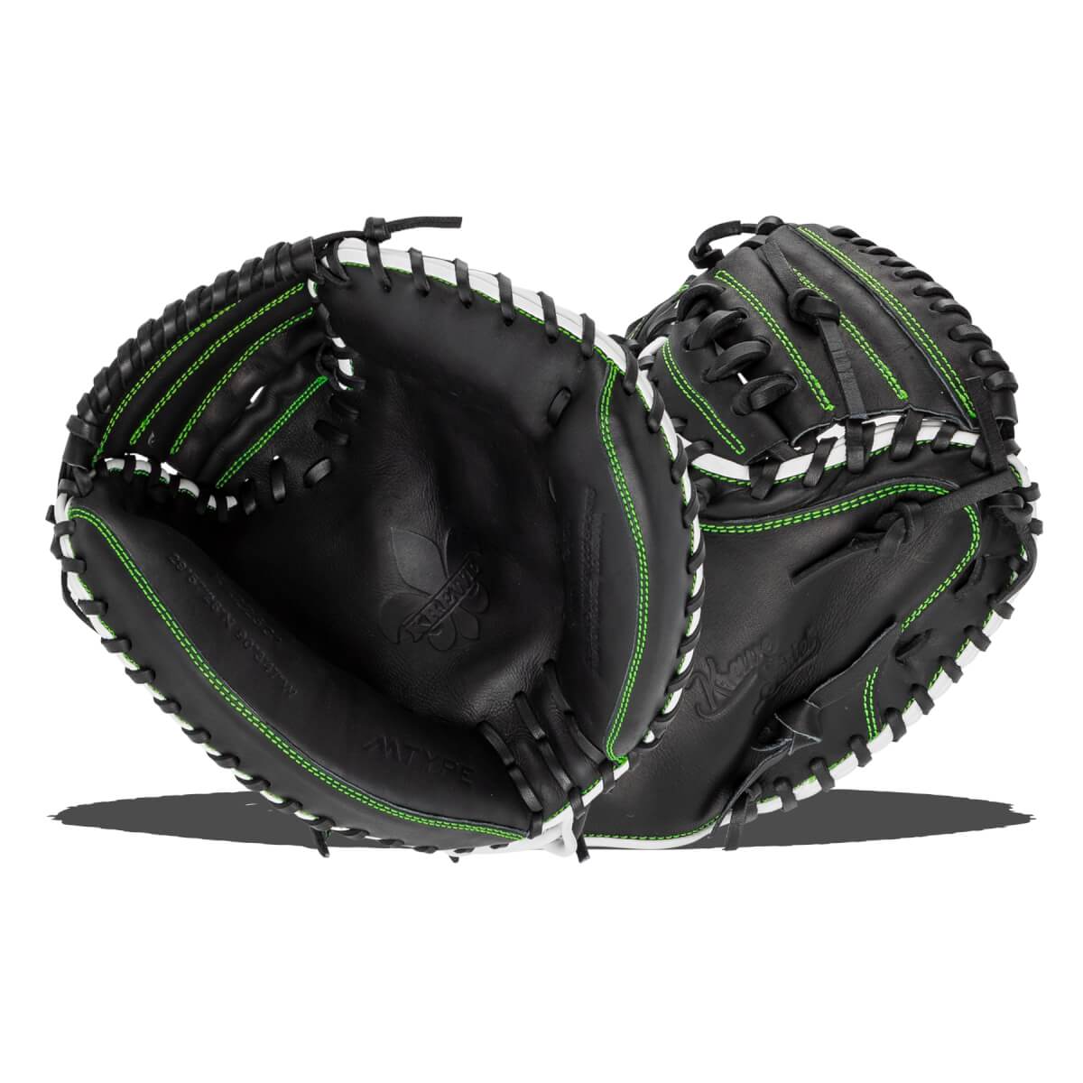 Marucci Krewe 32.5" Youth Baseball Catcher's Mitt: MFG3KR225C1-BK/NG: Image #446124
