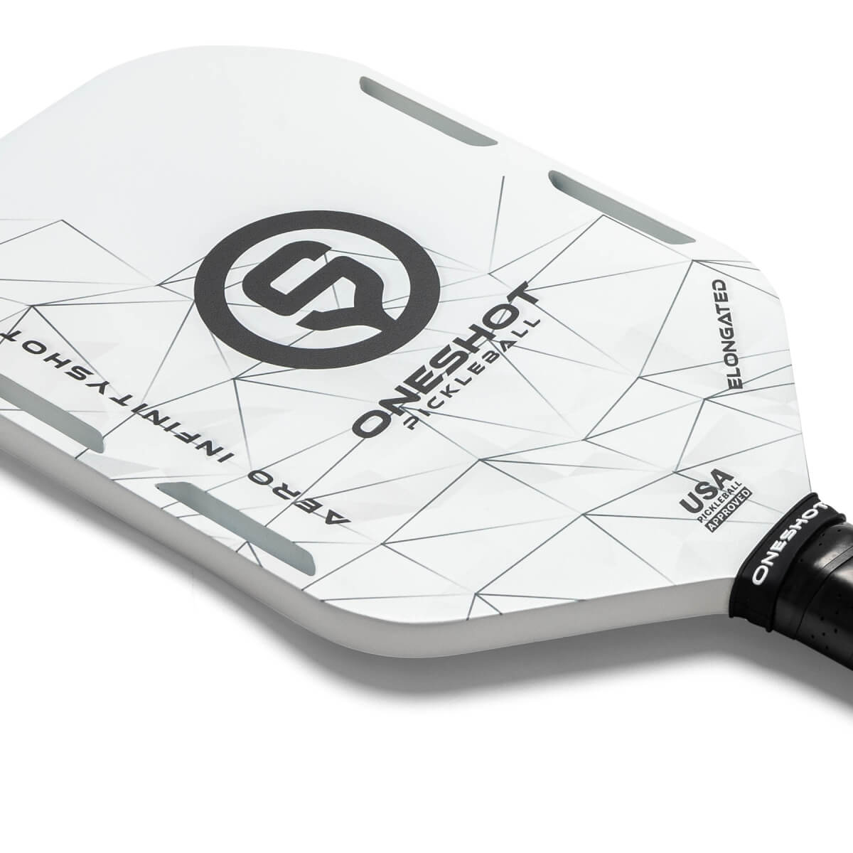 Oneshot Aero Infinityshot Middleweight Graphite Pickleball Paddle: Image #434392