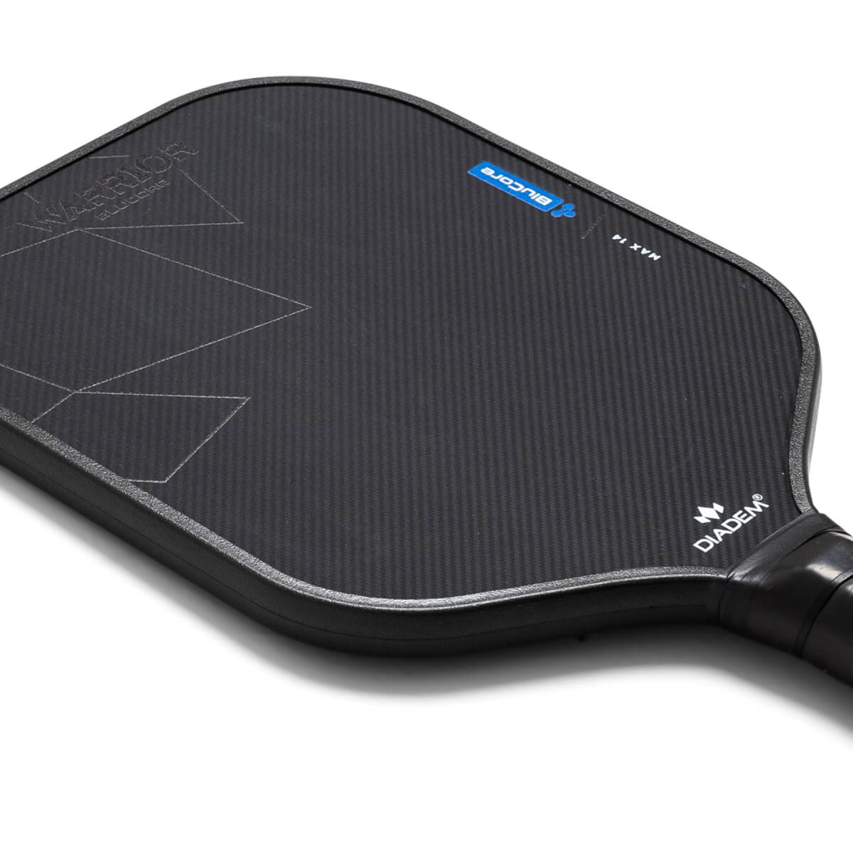 Diadem Warrior BluCore V3 Max Carbon + Kevlar® Pickleball Paddle: Image #457392