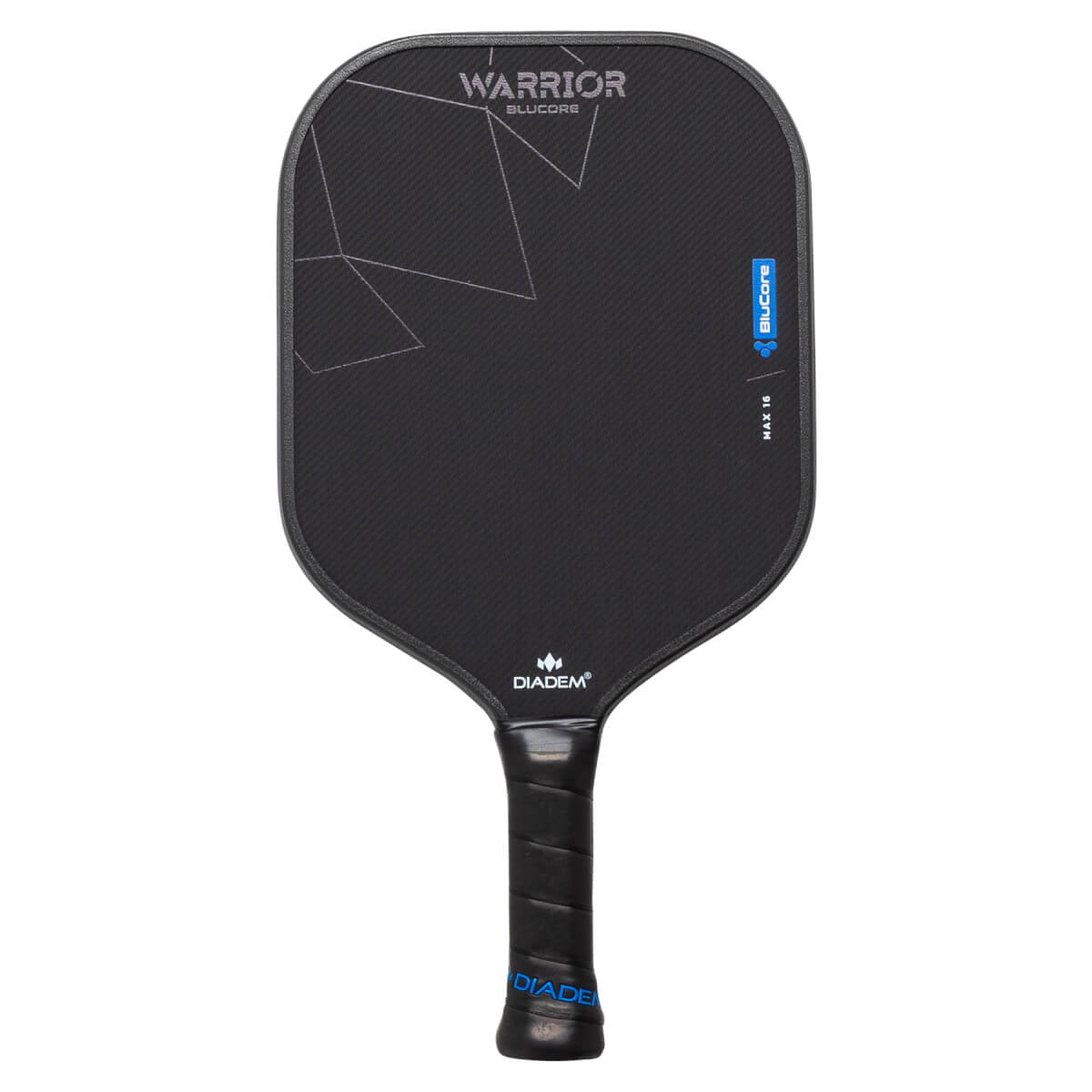 Diadem Warrior BluCore V3 Max Carbon + Kevlar® Pickleball Paddle: Image #457374