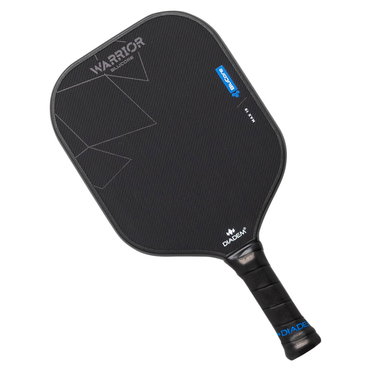 Diadem Warrior BluCore V3 Max Carbon + Kevlar® Pickleball Paddle: Image #457380