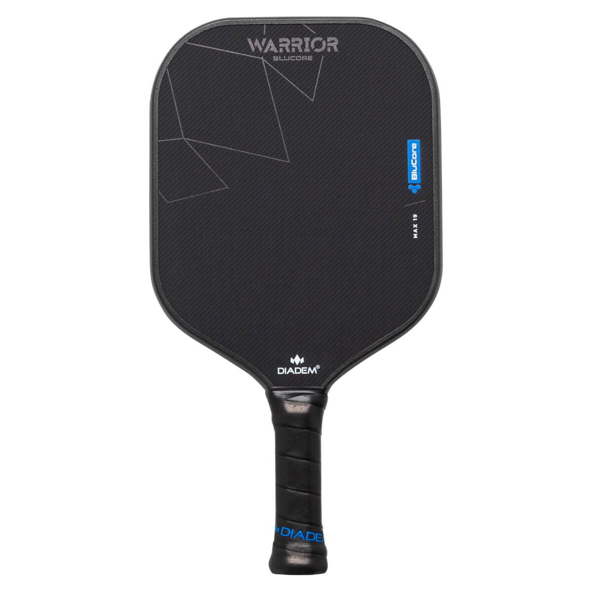Diadem Warrior BluCore V3 Max Carbon + Kevlar® Pickleball Paddle: Image #457381