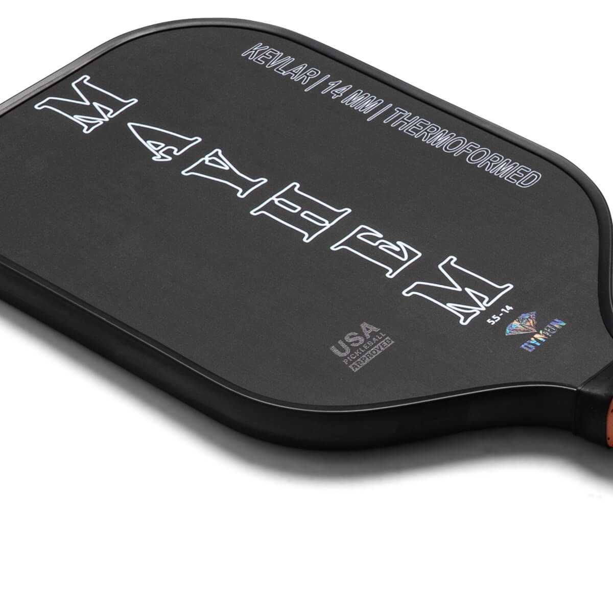 Dymon Mayhem 14mm Carbon Fiber Pickleball Paddle: Image #465050