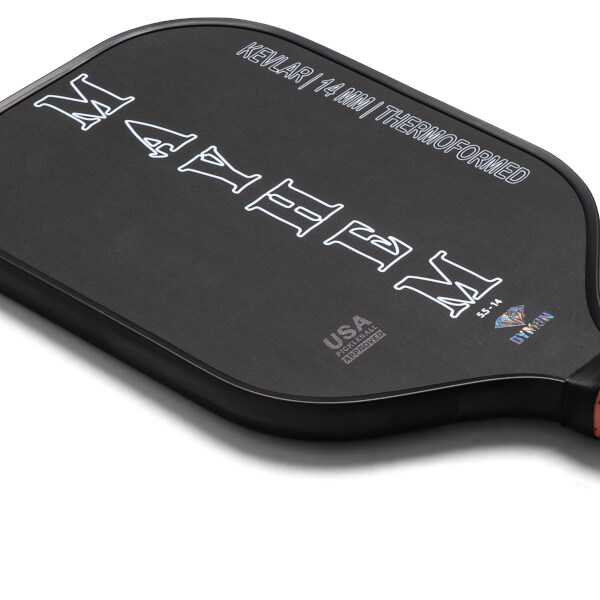 Dymon Mayhem 14mm Carbon Fiber Pickleball Paddle: Image #465050