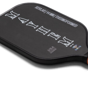 Dymon Mayhem 14mm Carbon Fiber Pickleball Paddle: Image #465050