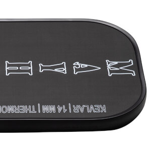 Dymon Mayhem 14mm Carbon Fiber Pickleball Paddle: Image #465051