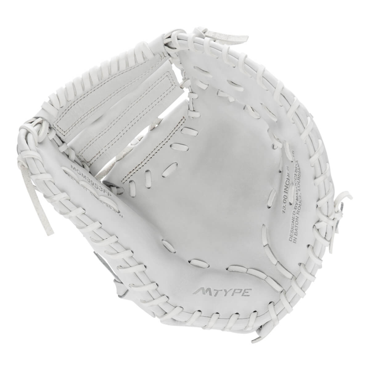 Marucci Magnolia 13" Fastpitch Softball First Base Mitt: MFGMGM39S3FP-W: Image #436804
