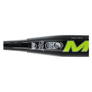 Miken Izzy Psycho Supermax USSSA Slowpitch Bate de Softball, Negro, 86.36 cm/850 g