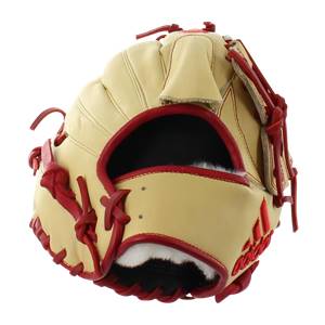 Adidas EQT 12" Baseball Glove: EQT1175SP Tan / Red: Image #313377
