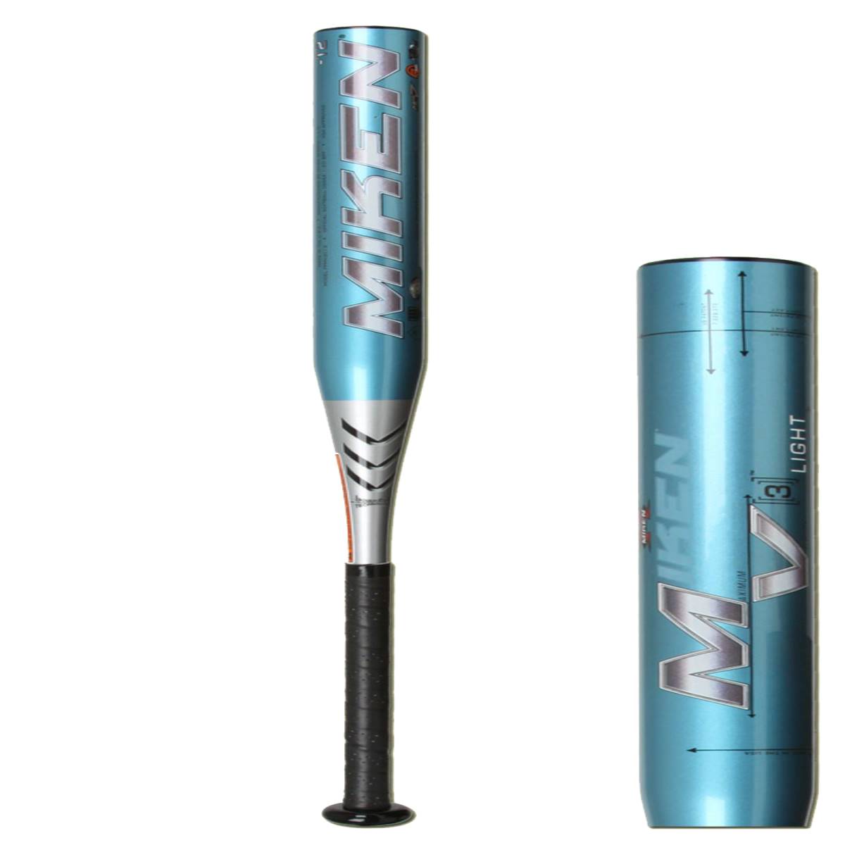 Batte De Softball Miken Icon Girls Fastpitch - Longueur 30 Pouces, Poids 18 Oz (-12) - Occasion Bon état