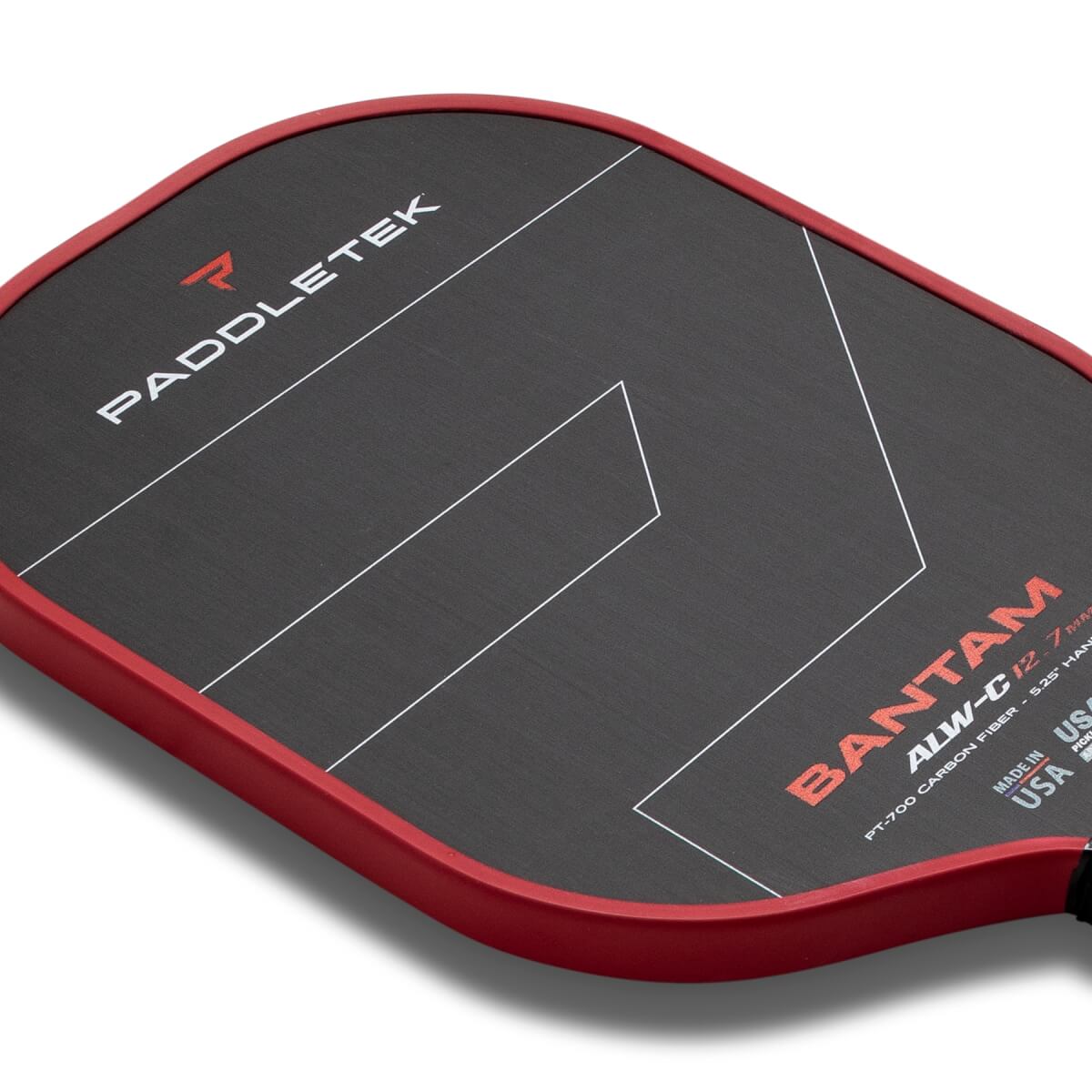 Paddletek Bantam ALW-C 12.7 Carbon Fiber Pickleball Paddle: Image #447852