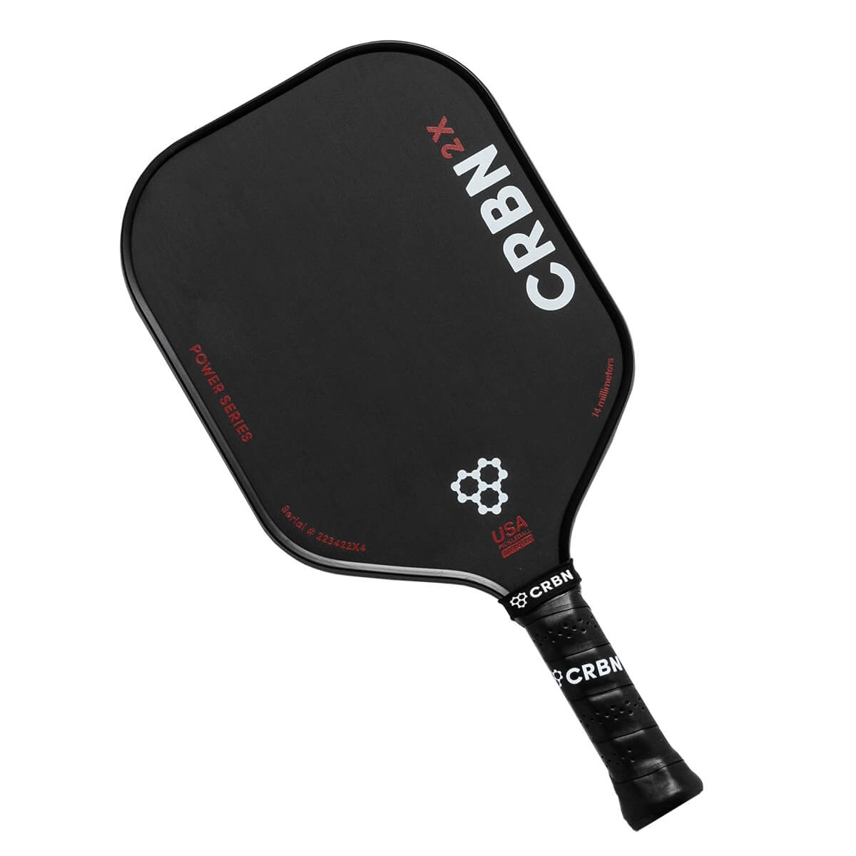 CRBN² X 14MM Power Carbon Fiber Pickleball Paddle: Image #429615