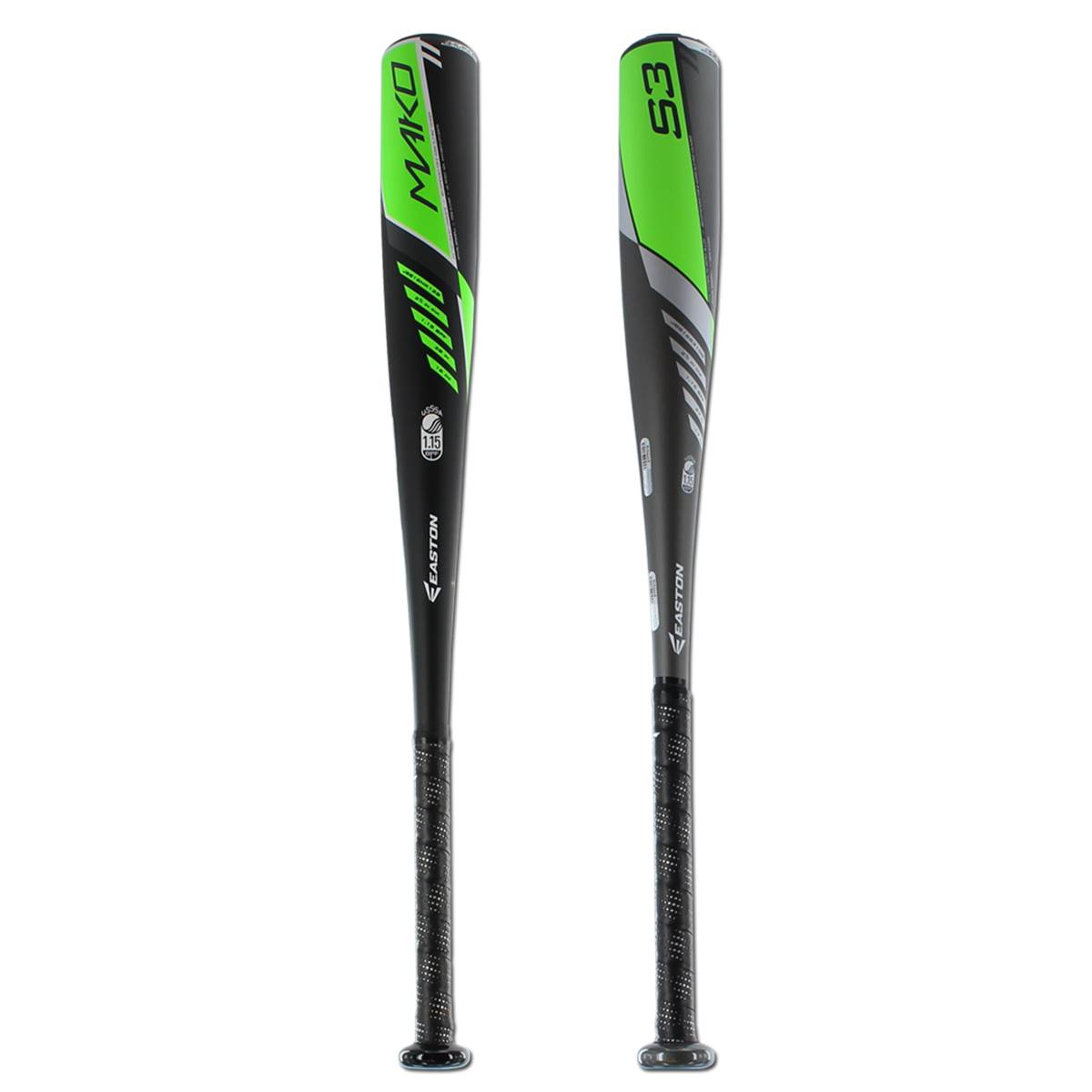 Bat Pack Easton MAKO and Easton S3 Junior Big Barrel Baseball Bats