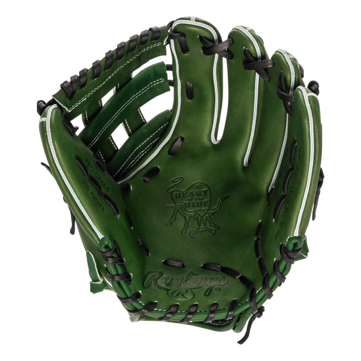 Rawlings Heart of the Hide Military Green Kris Bryant 12.25" Baseball Glove: PROKB17MG: Image #437789