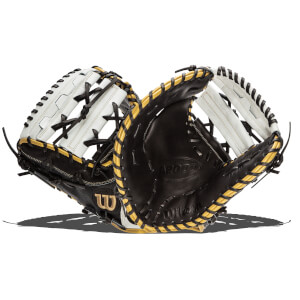 Wilson A2000 SuperSkin 12" Fastpitch Softball First Base Mitt: WTA20RF19FP1BSS: Image #416586