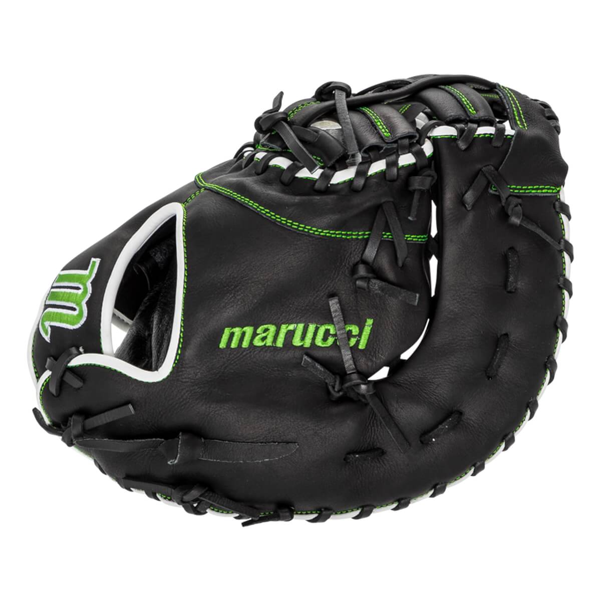 Marucci Krewe 12.5" Youth Baseball First Base Mitt: MFG3KR37S1-BK/NG: Image #446322