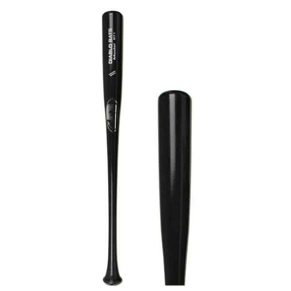 Diablo Bats Yellow Birch Wood Baseball Bat R71 Adult