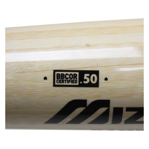Mizuno Classic Bamboo Wood Baseball Bat: MZB271 Black/Natural