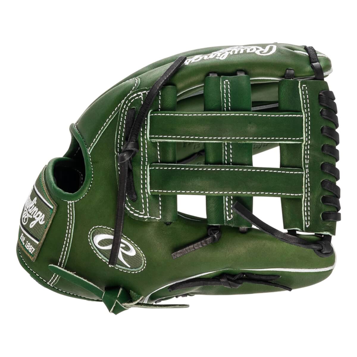 Rawlings Heart of the Hide Military Green Kris Bryant 12.25" Baseball Glove: PROKB17MG: Image #437803