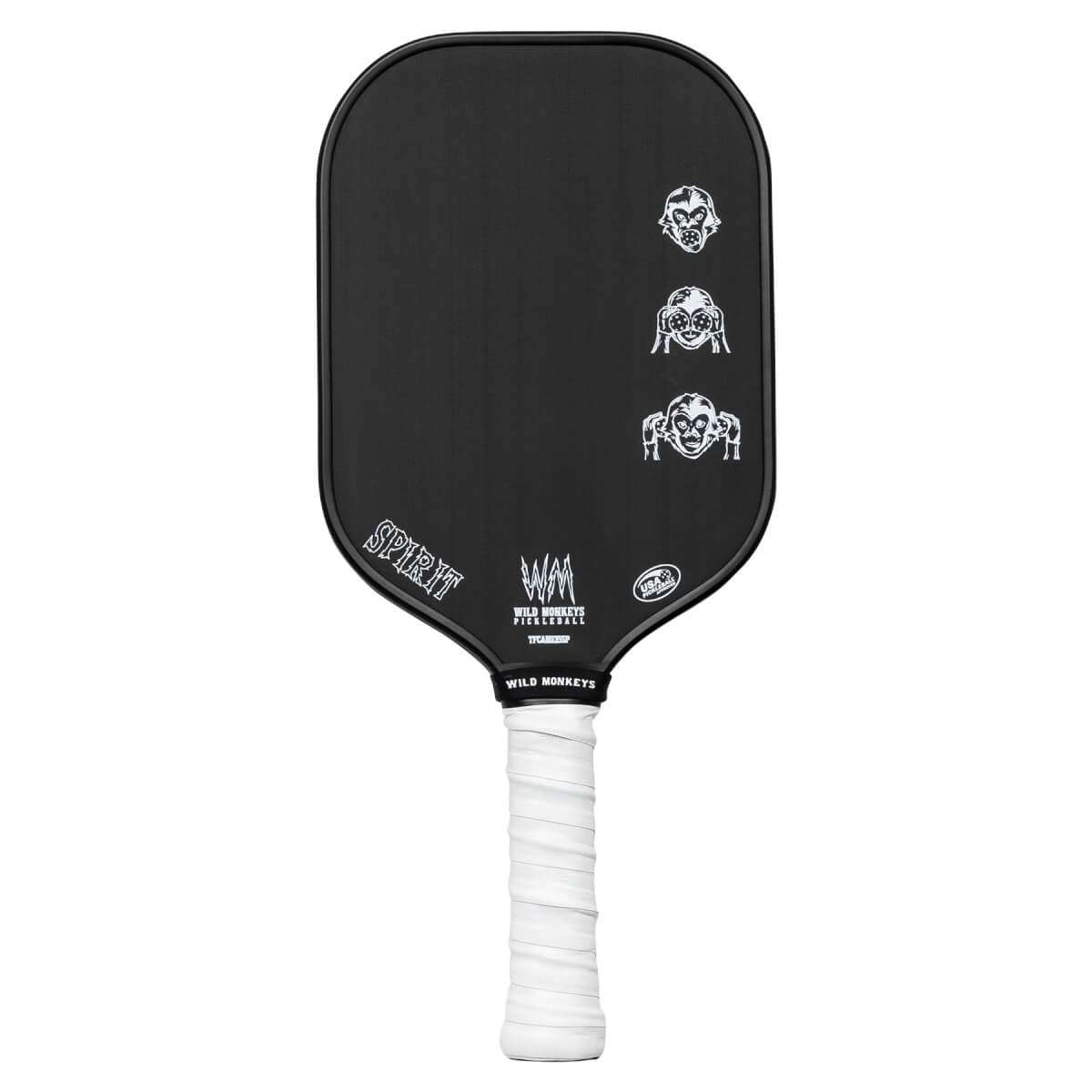 Wild Monkeys Spirit Carbon Fiber Pickleball Paddle: Image #439621