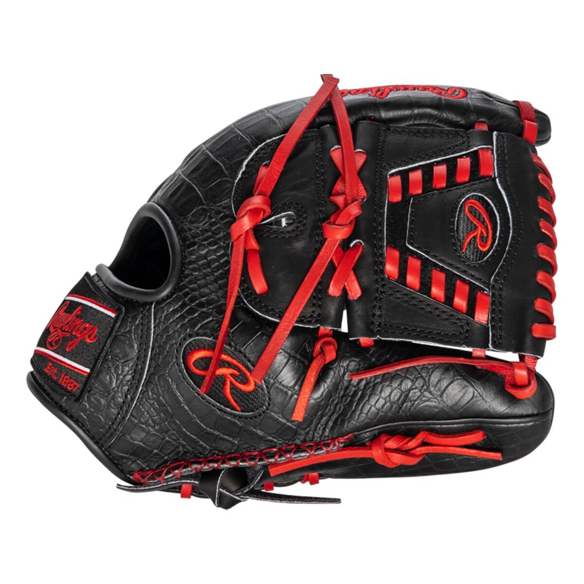 Rawlings Heart of the Hide ColorSync 6.0 Croc Skin 11.75" Baseball Glove: PRO205-30BCS: Image #421708