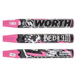 Worth Bedlam 13.5" Balanced USSSA Slow Pitch Softball Bat: WSU5PMBB: Image #454131