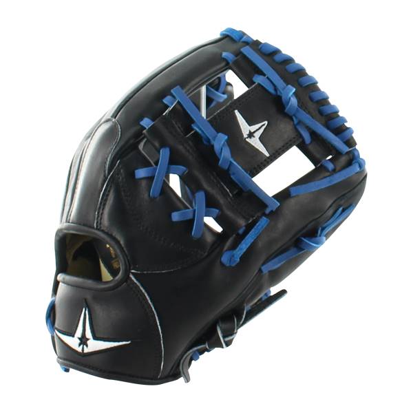 All Star System Seven 11.5" Baseball Glove: FGS7-IF Black / Royal: Image #317082