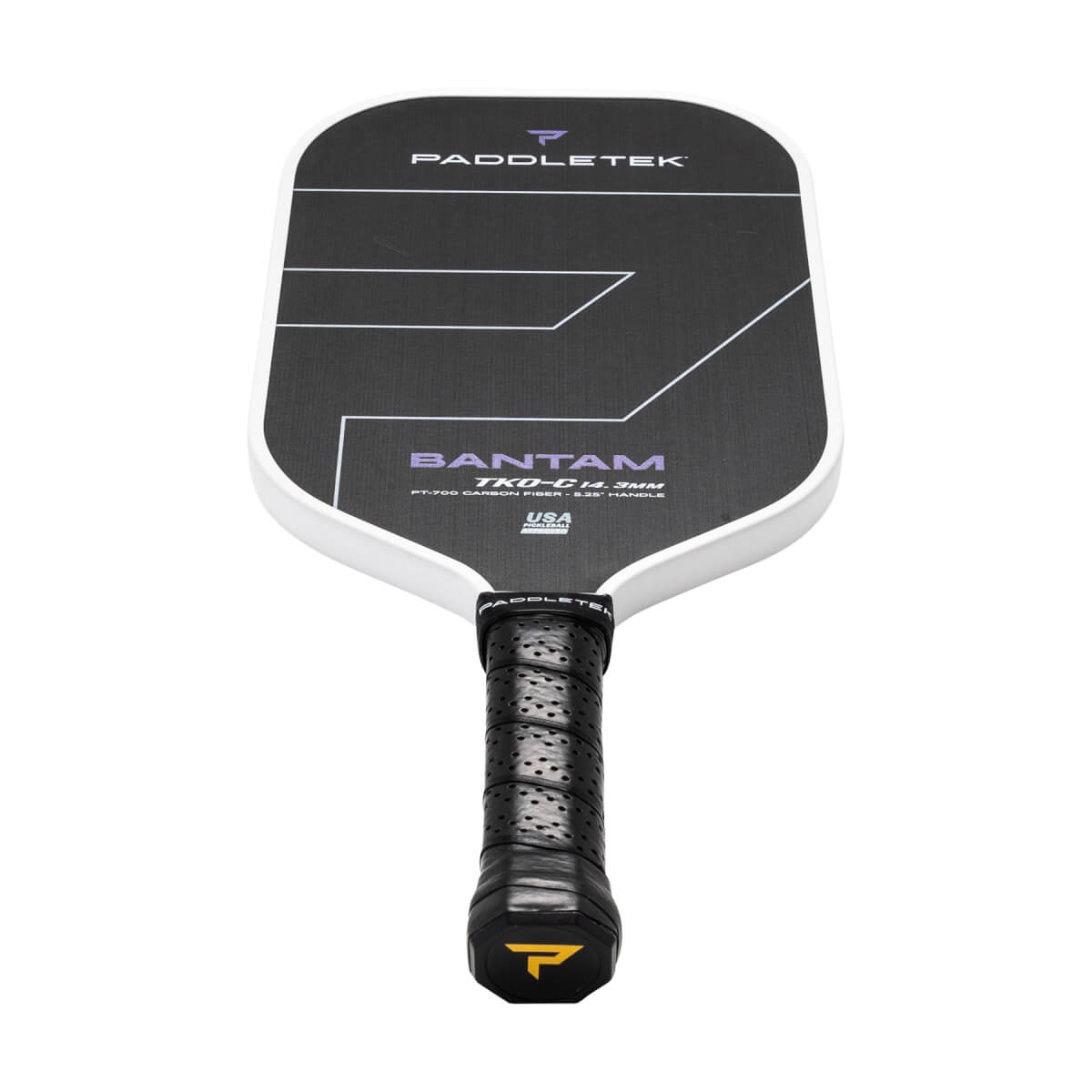 Paddletek Bantam TKO-C 14.3mm Carbon Fiber Pickleball Paddle: Image #442878
