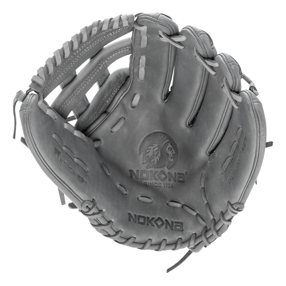 Nokona American Kip 12.75" Baseball Glove: A-1275HGR: Image #434484