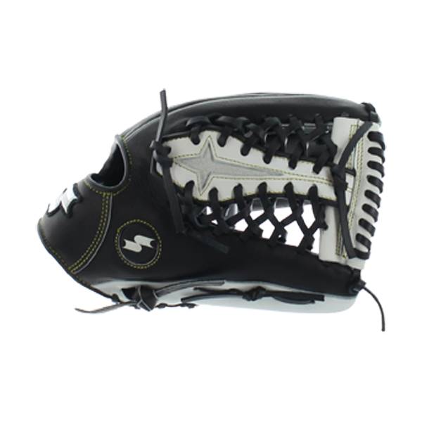 SSK Professional Edge Series #1.5 Baseball Glove: SUS120S2BW Black/White: Image #305503