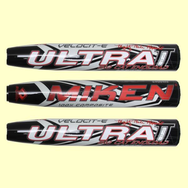 2-Piece Miken Ultra II SSUSA Big Cat End Load Bat 2-Piece Miken Ultra II SSUSA Big Cat End Load Bat