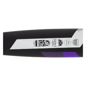 Bouton Extrémité Batte Louisville Slugger – Noir/Violet – Poignée Pyramidale