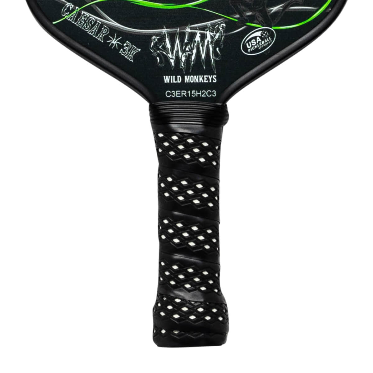 Wild Monkeys Caesar 3K Carbon Fiber Pickleball Paddle: Image #432943