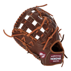 Nokona Walnut 13" Baseball First Base Mitt: W-N70H: Image #443285