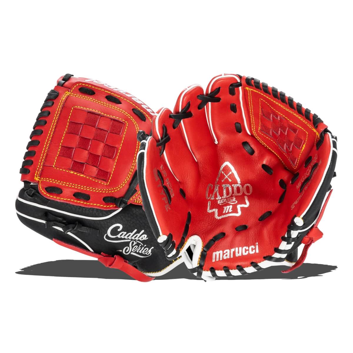 Marucci Caddo 10" Youth Baseball Glove: MFG2CD1000-R/BK: Image #436664