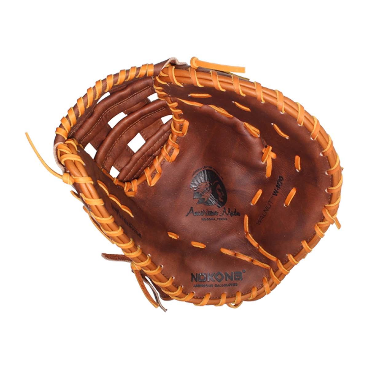 Nokona Walnut 13" Baseball First Base Mitt: W-N70H: Image #387847
