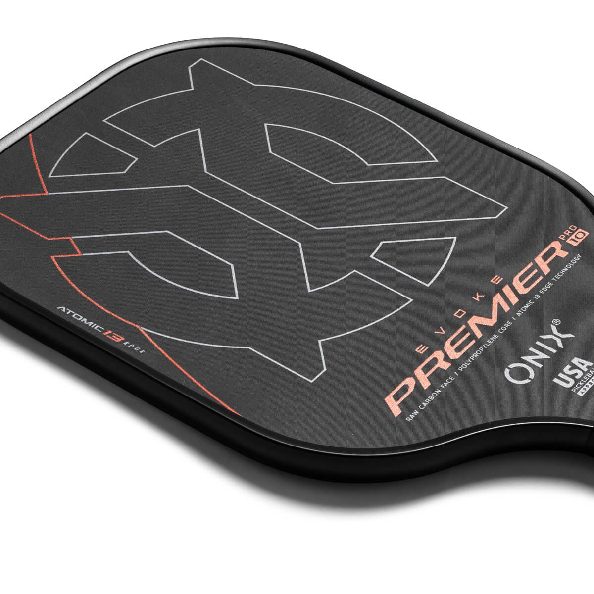 Onix Evoke Premier Pro Raw Max Power Carbon Fiber Pickleball Paddle: Image #433242