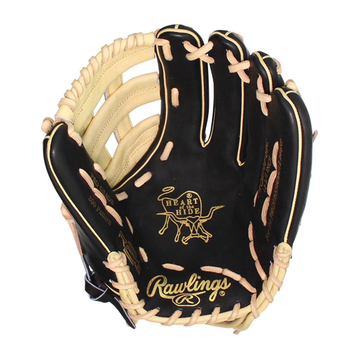 Rawlings Heart of the Hide R2G 12.25" Baseball Glove: PROR207-6BC: Image #388227
