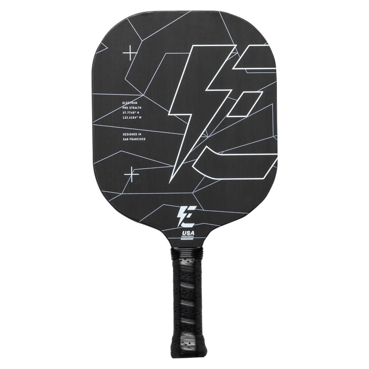 Electrum Pro Stealth Carbon Fiber Pickleball Paddle: Image #439695