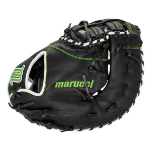 Marucci Krewe 12.5" Youth Baseball First Base Mitt: MFG3KR37S1-BK/NG: Image #446322