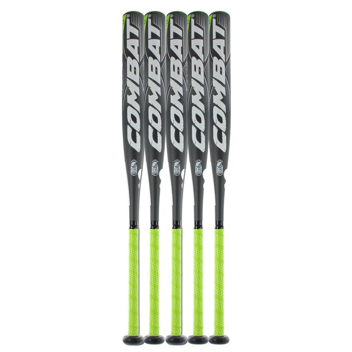 Bat Pack COMBAT Portent G4 Youth Baseball Bat PG4YB112 5Pack
