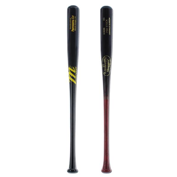 Practice Bat Pack 32 Inch Marucci Pro Cut Maple Electric Fog MCMBBCULL Baseball Bat and