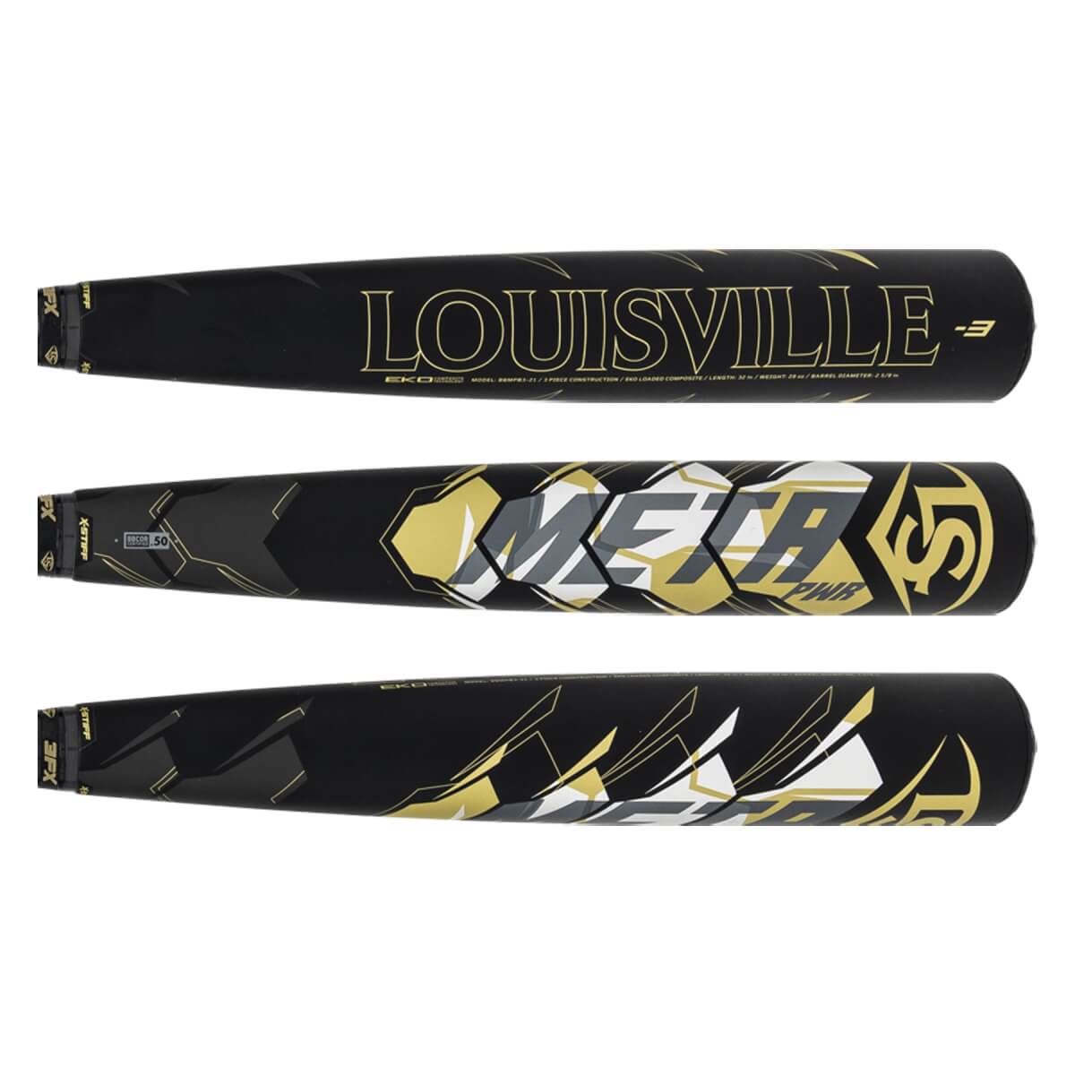 Louisville Slugger Meta PWR BBCOR Baseball Bat (WBL2465010)