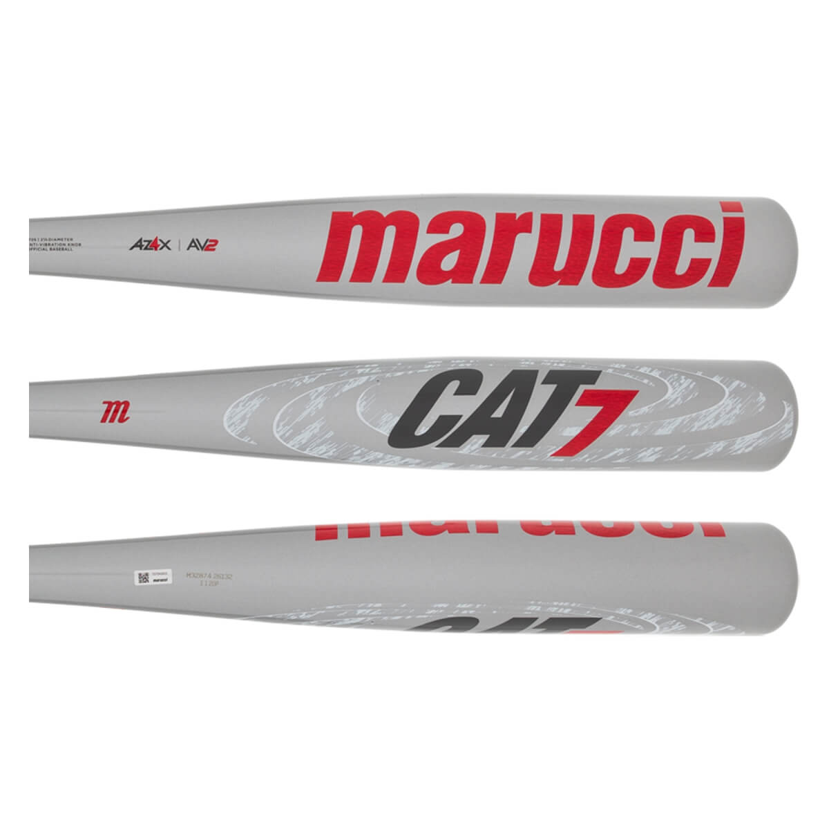 Marucci CAT7 Silver BBCOR Baseball Bat: MCBC72S: Image #415125