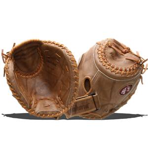 Nokona Banana Tan Fastpitch Series: BTF-3250 Catcher's Mitt: Image #298632