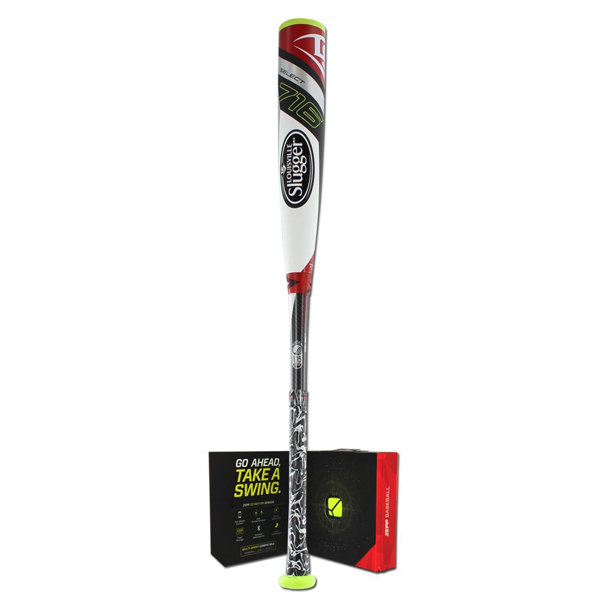 Batte Baseball Louisville Slugger Select 716 (32"/29oz) – Alliage/composite, Adulte, état Correct